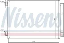 Радіатор, конденсор кондиціонера DACIA DUSTER, RENAULT CLIO, NISSENS (940321)