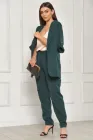 Костюм жіночий однотонний темно-зеленого кольору Fashion розмір 50 (204682)