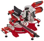 Пила торцювальна Einhell TC-SM 216 з протяжкою 1600Вт диск 216мм довжина різу 305мм 12.5кг (4300380)