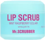 Скраб для губ Mr.Scrubber Lip Scrub Mint Raspberry eclair із ароматом м’ятно-малинового еклера 35 г (4823109704251)