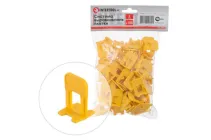 Основа для вирівнювання плитки Intertool – 2 x 9 x 70 мм (100 шт.) (KT-4953)