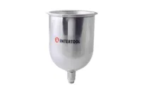 Бачок для фарбопульта Intertool 600 мл зовнішня різьба М14 x 1.25 мм (PT-1907)