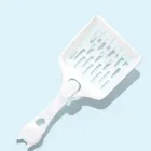 Пластиковий совок для котячого туалету 96х220 мм