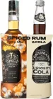Набір ром Tanduay Asian Spiced Rum 0.7 л 40% + напій газований Fentimans Curiosity Cola 0.75 л (1021001121340)