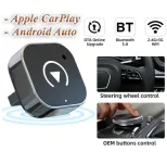 Адаптер бездротовий для Apple CarPlay та Android Auto 2in1 USB WIFI5 Bluetooth 5.0 З перехідниками
