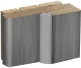 Коробка дверного пройому комплект MS Doors Fashion МДФ Телескоп 80/34/2070 Акація з ущільнювачем (152694)