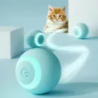 М'ячик інтерактивний для тварин, колір блакитний