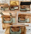 Набір 6 шт мікрометрів дискових зубомірних 0-145 мм Mauser Німеччина для вимірювання довжини загальної нормалі