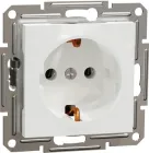 Розетка з заземленням без рамки Schneider Electric Asfora Білий EPH2970121
