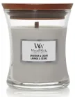 Ароматична свічка в склі Woodwick Mini Lavender & Cedar 85 г (1666278E)