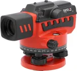 Нівелір оптичний авто-налаштувальний YATO об'єктив Ø= 38 мм, кратність- 32Х, радіус дії- 0,5-50 м, точність- 1 мм/30 м (YT-30552)