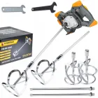 Міксер будівельний Powermat: 2600 Вт, для будівельних сумішей