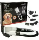 Машинка для стрижки тварин Adler AD для собак і котів з титановою головкою та керамічним лезом 35 Вт СР2823