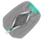 Мішок для прання взуття та м'яких іграшок, 36×19 см, мікрофібра, сірий