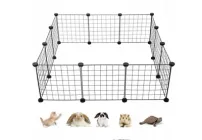 Манеж клітка Aptel для дрібних тварин Чорний