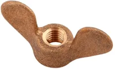 Гайка snapt DIN 315, латунь, M5 5 шт (3012000231)