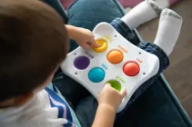 Іграшка антистрес Fat Brain Toys Dimpl Duo брайль колір форма назва (FA208-1)