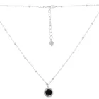 Серебряное колье с емаллю, вес изделия 3,81 гр (2190653)