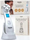 Мікрострумовий масажер для обличчя та шиї Swan Beauty Skin Boost RF-30 MS EMS масажер з мікротоками від набряків ліфтинг та тонус шкіри потужний для омолодження з мікрострумами акумуляторний білий