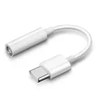 Перехідник Aux Apple Type-C to 3.5 Jack 1:1 сумісний з iPhone 15 серії, iPad, MacBook, iMac з Mac Studio (2022), Mac mini (M1, 2020), Mac mini (2018)