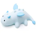 Ночник BauTech Динозаврик силиконовый светодиодный с магнитным креплением Голубой (1016-112-00)