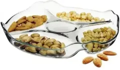 Блюдо з розділювачем Pasabahce Basic 25.2 см (10467)