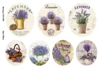 Папір для декупажу Alizarin 20 х 30 см Вінтажні квіти (9013005)