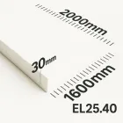 Поролон листовий меблевий ППУ EL 2540 товщина 30мм лист 1,6х2,0м (1600x2000мм)