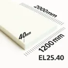 Поролон листовий меблевий ППУ EL 2540 товщина 40мм лист 1,2х2,0м (1200x2000мм)
