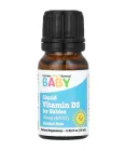 Вітамін D3 у рідкій формі для дітей 10 мкг (400 МО) California Gold Nutrition 10 мл