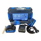 Акумуляторна кутова шліфмашина (болгарка) ZEGOR AGAX-21BL (безщіточний мотор, 2 АКБ 21В 4000 мАг, 3500/6500/8500 об/хв, зарядний пристрій, кейс)