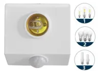 Інфрачервоний датчик руху увімкнення світла (E27) 220 V