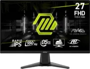Монітор 27" MSI MAG 275F -- FullHD / Rapid IPS 180Hz / 0.5ms (GtG) / 8-Bit + FRC / DCI-P3 80% / Adaptive-Sync / AI Vision / HDMI 2.0