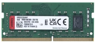Оперативна пам'ять Kingston ValueRAM SODIMM DDR4-3200 8192MB PC4-25600 Green (KVR32S22S8/8WP)