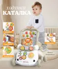 Дитяча каталка ходунки з ігровою панеллю 368-28 Музичні ходунки