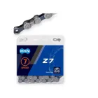 Цепь велосипедна MSN Z7 Grey/Brown 6/7 spd, 116 ланок, із замком