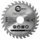 Диск пиляльний по деревині з твердосплавними напайками 115*22.2*1.4мм, 30 зубів INTERTOOL CT-3012