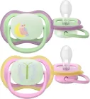 Набір пустушок Philips Avent Ultra Air нічних 6-18 міс 2 шт (SCF376/29)