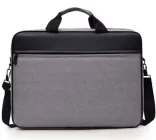 Чохол Сумка Папка для ноутбука до 15.6" 42×32×8см Портфель з ручками та ременем через плече Водовідштовхуючий матеріал Oxford Застібка блискавка Повсякденний для Офісу Подорожей Grey