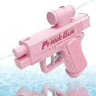 Водяний пістолет Prank Gun, двухсторонній бластер для розіграшів, рожевий колір, Код 00-0661