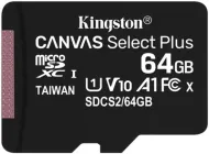 Карта пам'яті Kingston Canvas Select Plus microSDXC 64GB UHS-I U1 (SDCS2/64GBSP)