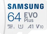 Карта пам'яті Samsung Evo Plus microSDXC 64GB UHS-I U1 V10 + SD-адаптер (MB-MC64SA/EU)