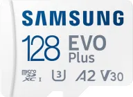 Карта пам'яті Samsung Evo Plus microSDXC 128GB UHS-I U3 V30 + SD-адаптер (MB-MC128SA/EU)