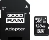 Карта пам'яті Goodram microSDXC 128GB UHS-I U1 + SD-адаптер (M1AA-1280R12)