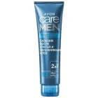 Бальзам після гоління і зволожувальний крем Avon Care MEN "Охолоджувальний ефект" 100 мл, 2 в 1, Essential 2-in-1 After-Shave Balm & Moisturiser, Cooling Effect, Active Technology Лосьйон