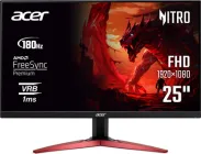 Монітор 24.5" Acer KG251QM3biip (UM.KX1EE.301) IPS FHD / 180Hz / 1ms / 99% sRGB / AMD FreeSync Premium / Adaptive-Sync / Low Dimming / BlueLight Shield / Acer VisionCare