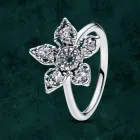 Срібна каблучка "Демогоргон" Дивні дива Pandora (Пандора) 193578C01 17.5