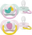 Пустушки Philips AVENT Ultra Air 0-6 місяців 2 шт (SCF080/24)
