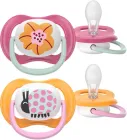 Пустушки Philips AVENT Ultra Air 6-18 місяців 2 шт (SCF080/27)