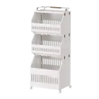 Багатофункціональний візок - етажерка для зберігання на коліщатах